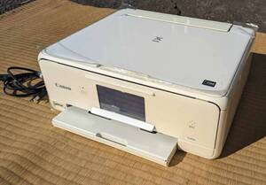 インクジェットプリンタ　CANON PIXUS TS8030 WH　動作品