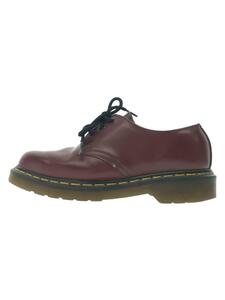 Dr.Martens◆3ホールシューズ/UK3/BRD/レザー/10085