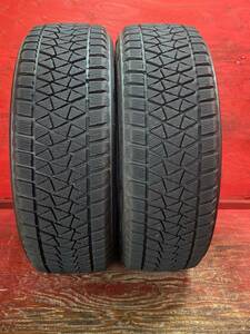 235/60/R18 107Q BRIDGESTONE BLIZZAK DM-V2 製造年2018, 2本 80% バリ山 美品 *420