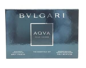 BVLGARI ブルガリ AQVA POUR HOMME プールオム THE ESSENTIALS SET エッセンシャルセット 香水 箱付き