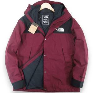 新品◆THE NORTH FACE◆防水 透湿 防風 GORE-TEX MOUNTAIN JACKET 11 マウンテン ジャケット L ダークレッド◆ノースフェイス◆J2701