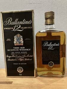 Ballantines 12年　スコッチウイスキー　古酒　未開栓