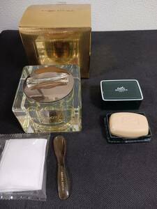 HERMES パルファムソープ、GINSENG ROYAL SILK　２点 