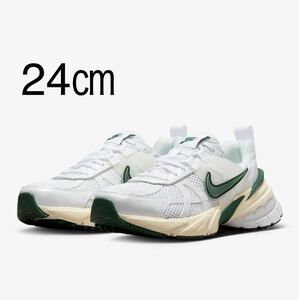 【送料無料】【新品】24cm NIKE V2K RUN ナイキ ウィメンズ ランテック　ホワイト/フォトンダスト/ファー/プラチナムティント