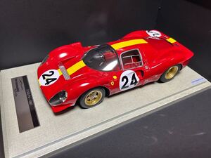 1/18 テクノモデル　フェラーリ 330 P4 #24 TM18-31B Ferrari 330 P4 Le Mans 24 1967 