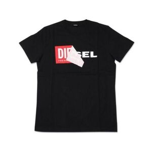 DIESEL Tシャツ XS T DIEGO QA T-SHIRT ブラック　ディーゼル