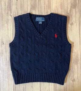 Polo by Ralph Lauren ベビー 80サイズ ベスト ネイビー