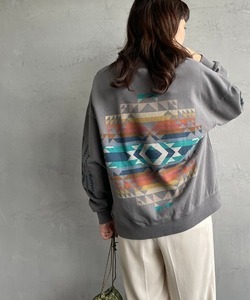 「PENDLETON」 スウェットカットソー X-LARGE グレー レディース