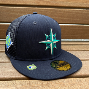 USA正規品 【7.1/4】 限定 NEWERA ニューエラ 59FIFTY スプリングトレーニング メッシュキャップ SPRING TRAINING マリナーズ Mariners 紺