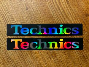 テクニクス　Technics ステッカー　SL-1200シリーズ用　ホログラムステッカー　希少品