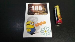 新品 ミニオンズ シール ステッカー MINIONS アメリカ雑貨 怪盗グルー 1UA