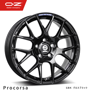 送料無料 スパルコ PROCORSA 8J-18 +45 5H-114.3 (18インチ) 5H114.3 8J+45【4本セット 新品】