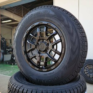 新品 国産 スタッドレス 16インチ タイヤホイール 4本セット ヨコハマ アイスガード SUV G075 215/70R16 225/70R16 デリカ D5 RAV4 CX5