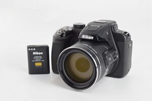 【極上品】ニコン Nikon COOLPIX P610 ブラック 動作確認済 デジタルカメラ 光学60倍 1600万画素