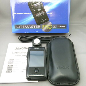 【美品】SEKONIC　L-478D LITEMASTER PRO　★NO.7328