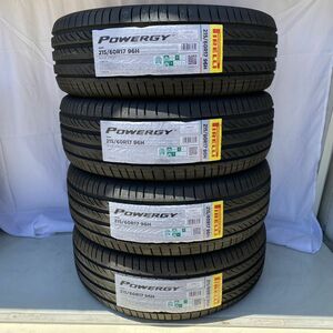 即納 最短翌日スピード発送 2023年製以降 新品 ピレリ POWERGY パワジー 215/60R17 4本 215/60-17 個人宅OK 正規輸入品 4本送料込47000円