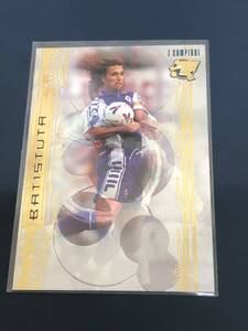 Panini calcio 2000 Gabriel Batistuta Fiorentina I CANPIONI インサートカード 