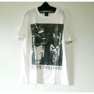 ★ホワイト L SADS EXTREME MADMAN 黒夢 清春 トライデント Tシャツ KUROYUME KIYOHARU SADS サッズ