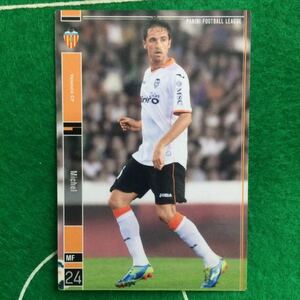 127)Panini Football League Valencia FC 24 Michel ミチェル バレンシア リーガ エスパニョーラ パニーニ フットボール リーグ