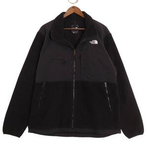 00年代 THE NORTH FACE ノースフェイス Denali デナリ フリースジャケット ブラック (メンズ XL) 中古 古着 A0833