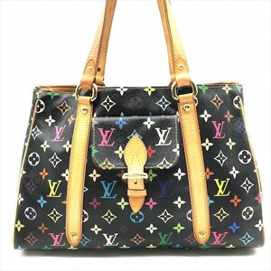 1円 良品 LOUISVUITTON ルイヴィトン マルチカラー オーレリア MM トート ワンショルダー バッグ a3886