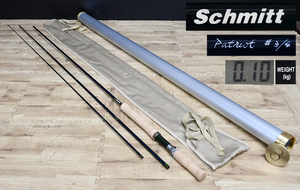 EY6-12 現状品 マエストロ Schmitt Patrot #3/4 シュミット フライロッド | ケース付 釣具 釣り ロッド 釣竿 保管品