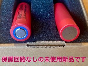 新品NCR18650 リチウム充電池 3500mAh 2本一組　パナソニック　三洋