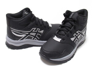 asics LAZERBEAM WF ブラック 黒 21cm アシックス レーザービーム 紐 スノトレ ブーツ ウィンター 雪道 1154A136-020