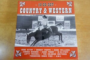 い8-080＜CD/10枚組＞Country & Western - Grayson & Whitter/The Allen Brothers/The Williamson Brothers