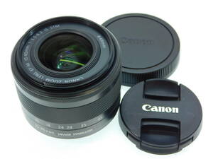 キヤノン Canon EF-M15-45mm F3.5-6.3 IS STM グラファイト ＃27548