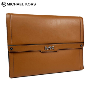 マイケルコース メンズ バッグ ビジネスバッグ MICHAEL KORS MENS Varick レザー ドキュメント ホルダー 33F3LVAD8L ブラウン 新品 セール