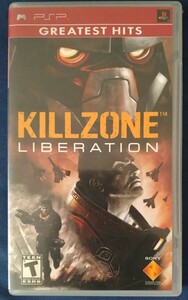 PSP 北米版 KILLZONE : LIBERATION キルゾーン:リベレーション 取扱説明書 アンケートハガキ PO box