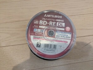 新品　未開封　三菱化学 2倍速対応BD-RE DL 20枚パック　50GB ホワイトプリンタブルMITSUBISHI VBE260NP20SD1　レア　貴重