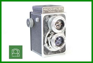 【同梱歓迎】実用■リコー RICOHFLEX MODEL VII 8cm F3.5■シャッター全速完動■15677