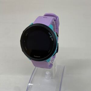 S【不動品】GARMIN ガーミン スマートウォッチ ForeAthlete55 防水 軽量 ランニング 本体のみ