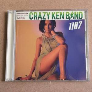 送料無料☆CRAZY KEN BAND『1107』初回限定盤CD＋DVD☆帯付美品☆クレイジーケンバンド☆340