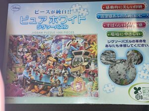 テンヨー　ディズニー　ピュアホワイト　1000pcs　ジグソーパズル　ミッキーのトイファクトリー　未開封