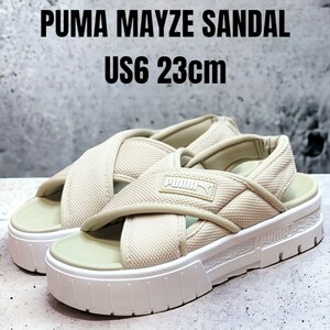 PUMA MAYZE SANDAL プーマ メイズ サンダル 23cm 厚底サンダル　レディースサンダル　PUMAメイズ　スポーツサンダル