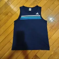 adidas☆ノースリーブ☆紺