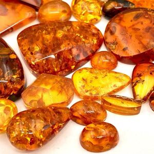 1円〜!!☆天然本琥珀おまとめ554ct☆j 約110.8g ルース 裸石 宝石 ジュエリー jewelry アンバー amber こはく コハク w4め23