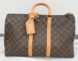 99I★②LOUIS VUITTON ルイヴィトン M41428 モノグラム キーポル45 ボストンバッグ トラベルバッグ★