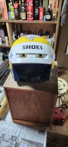 当時　SHOEI トライアルヘルメット　TR-2　Lサイズ ヴィンテージヘルメット 検 オフロード ヘルメット ジェットヘルメット ヘルメット