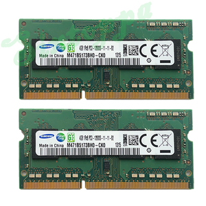 動作確認済みSamsung ノートPCメモリー 8GB(4GBX2枚) DDR3 1600MHz PC3-12800S SODIMM 204pin 動作保証 アウトレット 安いF3