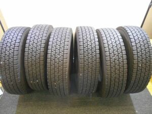 バリ山☆ブリヂストン スタッドレス　225/80R17.5 W999 23年製　6本セット