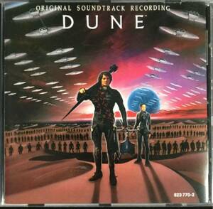 初期ver.！欧州盤！TOTO全面参加！DUNE/デューン/ サントラ盤