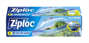 まとめ得 ジップロック フリーザーバッグ Ｓ２０枚 旭化成ホームプロダクツ 保存容器 x [5個] /h