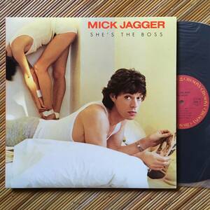 《見本盤・解説書なし》ミック・ジャガー『SHE’S THE BOSS』LP～シーズ・ザ・ボス/Mick Jagger/ROLLING STONES/にほ