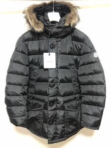 送料無料 未使用 MONCLER CLUNY 5 モンクレール ブラック ダウンジャケット ダウンコート 正規品 定価374000円 ダウン コート