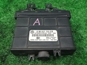 インボイス対応 フォルクスワーゲン VW ゴルフIV ゴルフ4 1JAGN 1998(H10) ミッションコンピューター 01M927733ER 5