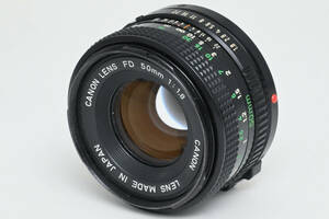 【外観特上級】キャノン CANON NEW FD 50mm F1.8　#s4853